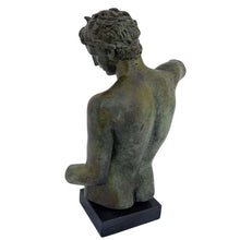 Load image into Gallery viewer, Ephebe of Marathon Bronze bust - Young boy statue - National Museum reproduction
