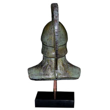 Load image into Gallery viewer, King Leonidas Bronze Bust - Spartan Ultimate Warrior - Thermopylae Battle Persians
