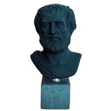 Load image into Gallery viewer, Aristotle the Philosopher black bust - Philosophy - Aristotelis Socrates Plato