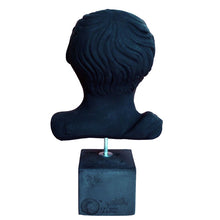 Load image into Gallery viewer, Aristotle the Philosopher black bust - Philosophy - Aristotelis Socrates Plato