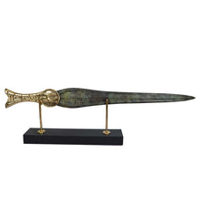 Load image into Gallery viewer, King Priam Bronze Sword The Last Standing King of Troy - Trojan War Homer iliad