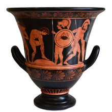 Load image into Gallery viewer, Euphronios - Sarpedon Krater - Metropolitan Museum of Art -Trojan War Theme
