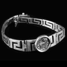 Load image into Gallery viewer, Owl of Wisdom Silver Bracelet - Goddess Athena Symbol