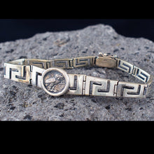 Load image into Gallery viewer, Owl of Wisdom Silver Bracelet - Goddess Athena Symbol