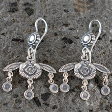 Load image into Gallery viewer, Malia Bees Silver Earrings - High Quality Silver Item – Ancient Greece - Minoan