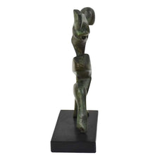 Load image into Gallery viewer, Modern Discus Thrower figurine sculpture - Olympic Games sport - Bronze Art