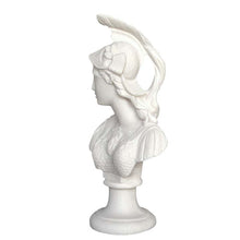 Load image into Gallery viewer, Goddess Athena Alabaster bust - Symbol of Wisdom Strength Strategy - Minerva