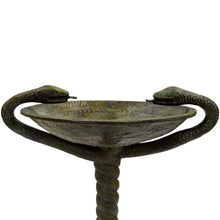 Load image into Gallery viewer, Mycenaean Bronze Kylix with snakes - Ancient Greek Art - Lost Wax Method