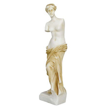 Load image into Gallery viewer, Aphrodite Alabaster aged sculpture - Goddess Of Love Beauty Fertility - Venus