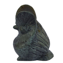 Load image into Gallery viewer, Big eared mini bronze Owl statue - Goddess Athena symbol of wisdom