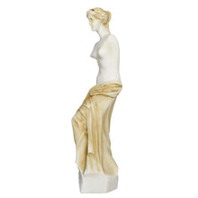 Load image into Gallery viewer, Aphrodite Alabaster aged sculpture - Goddess Of Love Beauty Fertility - Venus