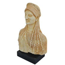 Load image into Gallery viewer, Archaic Kore Of Acropolis Bust - Korai - Goddess Athena - Parthenon Decoration