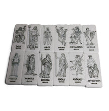 Load image into Gallery viewer, Gods of Olympus 12 gods marble printed magnets with real marble from Thassos set