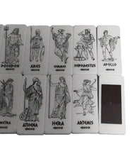 Load image into Gallery viewer, Gods of Olympus 12 gods marble printed magnets with real marble from Thassos set