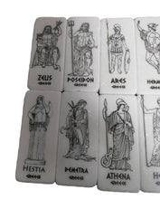 Load image into Gallery viewer, Gods of Olympus 12 gods marble printed magnets with real marble from Thassos set