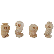 Load image into Gallery viewer, Owl Of Athens 4 Small Statues - Symbol of Wisdom Ancient Greece - Goddess Athena