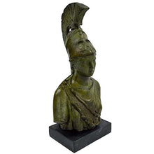 Load image into Gallery viewer, Goddess Athena bronze bust sculpture - Symbol of Wisdom Strategy - Museum replica