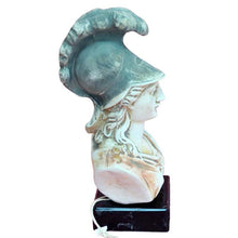 Load image into Gallery viewer, Goddess Athena small bust figurine - Symbol of Wisdom Strategy