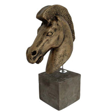 Load image into Gallery viewer, Acropolis Horse Head statue sculpture - Museum replica - Symbol of status