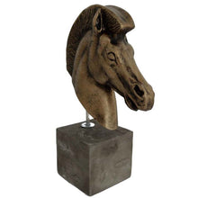 Load image into Gallery viewer, Acropolis Horse Head statue sculpture - Museum replica - Symbol of status