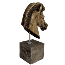 Load image into Gallery viewer, Acropolis Horse Head statue sculpture - Museum replica - Symbol of status