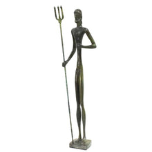 Load image into Gallery viewer, Poseidon bronze statue sculpture - Ancient Greek God of the sea - Twelve Olympians