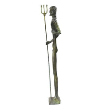 Load image into Gallery viewer, Poseidon bronze statue sculpture - Ancient Greek God of the sea - Twelve Olympians