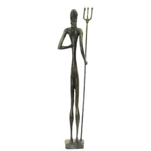Load image into Gallery viewer, Poseidon bronze statue sculpture - Ancient Greek God of the sea - Twelve Olympians
