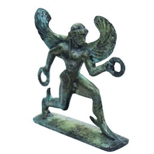 Load image into Gallery viewer, Boreas Mini Bronze Statue - Winged God of Winter and the North Wind - Mythology