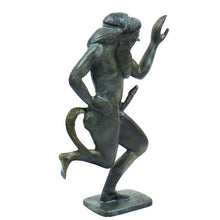 Load image into Gallery viewer, Bronze statue of Satyr - Mythical Creature - Ancient Greek Mythology