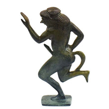 Load image into Gallery viewer, Bronze statue of Satyr - Mythical Creature - Ancient Greek Mythology