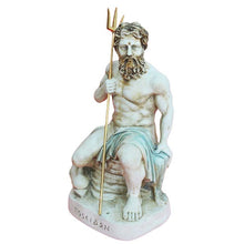 Load image into Gallery viewer, Poseidon statue - Greek God of the sea - Twelve Olympians