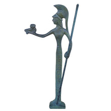 Load image into Gallery viewer, Goddess Athena With Spear & Owl Protector Of Athens Bronze Figure