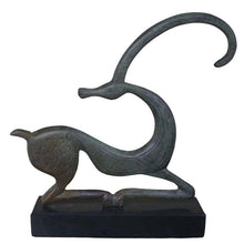 Load image into Gallery viewer, Graceful Ibex on Marble Base - Bronze Item - Ancient Art