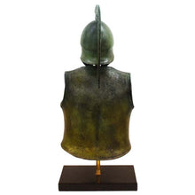 Load image into Gallery viewer, Greek Spartan Corinthian Armor Helmet Pure Bronze set - Hoplite soldier infantry