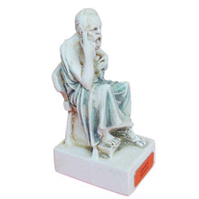 Load image into Gallery viewer, Socrates Greek Philosopher small statue - Western Philosophy - Plato Aristotle