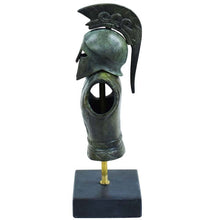 Load image into Gallery viewer, Greek Spartan Corinthian Bronze Helmet Armor mini set - Hoplite soldier infantry