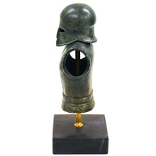 Load image into Gallery viewer, Greek Spartan Corinthian small Helmet Armor set Pure Bronze Item Hoplite soldier