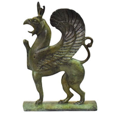 Load image into Gallery viewer, Griffin Bronze figurine - Legendary Mythical Creature - Apollo treasure guardian