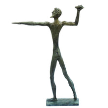 Load image into Gallery viewer, Zeus King of Olympian Gods bronze figurine sculpture - Ruler of Sky and Thunder