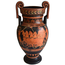 Load image into Gallery viewer, Hades on Chariot with Persephone - Red Figure Volute Krater Vase
