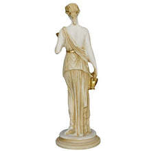 Load image into Gallery viewer, Hebe the Goddess of Youth Alabaster statue sculpture - Cupbearer of the Gods