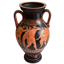 Load image into Gallery viewer, Hector Priamos Ekave - Red Figure Amphora - Munich Museum Replica -Trojan War