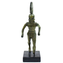 Load image into Gallery viewer, Bronze Warrior Figurine Ancient Greece - Homer iliad Trojan War