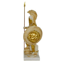 Load image into Gallery viewer, Ares God of war Alabaster aged statue - Greek God of Olympus - Spirit of Battle