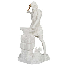 Load image into Gallery viewer, Hephaestus Alabaster statue - God of Fire Volcanoes Blacksmith - Vulcan