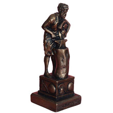 Load image into Gallery viewer, Hephaestus small sculpture - God of Fire Volcanoes Blacksmith - Vulcan