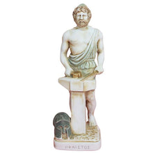 Load image into Gallery viewer, Hephaestus small statue sculpture - God of Fire Volcanoes Blacksmith - Vulcan