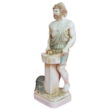 Load image into Gallery viewer, Hephaestus small statue sculpture - God of Fire Volcanoes Blacksmith - Vulcan