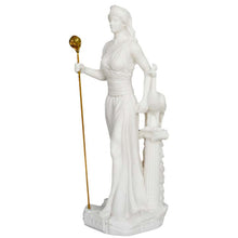 Load image into Gallery viewer, Hera Alabaster statue - Goddess of Women - Queen of the Olympians